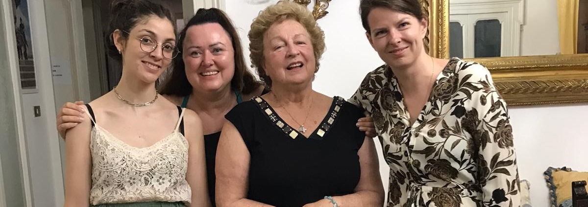 Diana Tõkke ja Catre Kasak Itaalias Genovas Multilingua Keelekeskuse partnerkoolis