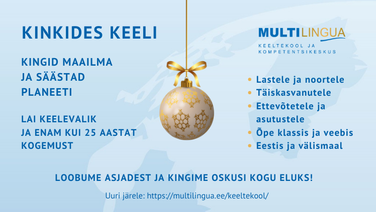 Multilingua kinkekaart