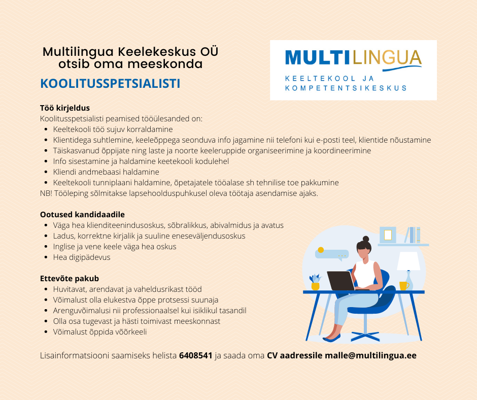 Multilingua koolitusspetsialist