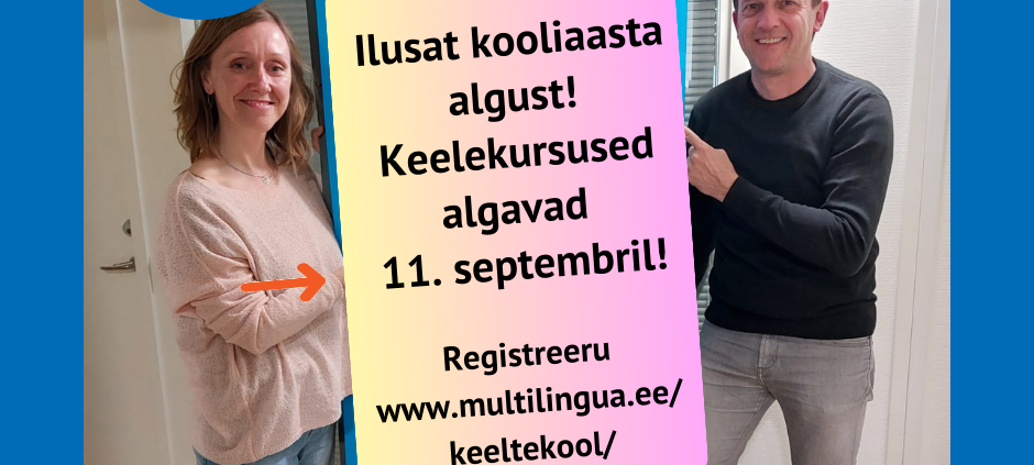 2023 sügise keelekursused