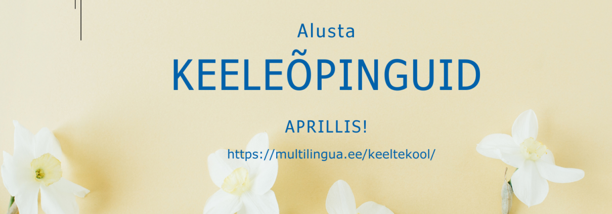 Multilingua keelekursused aprill 2024