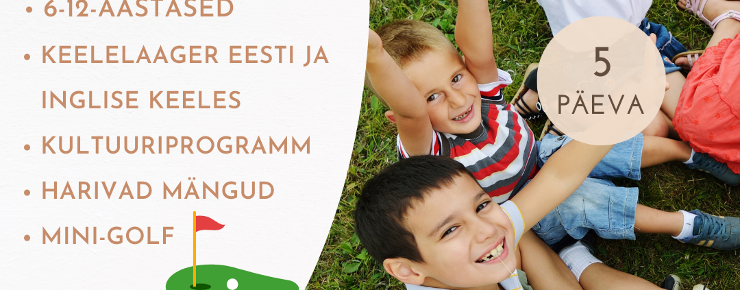 Laste keeleõppelaagrid Tallinnas suvel 2024